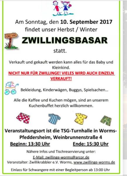 Bild zu Mehrlingsbasar nicht nur für Mehrlinge... - Mehrlinge - für Eltern mit Zwillingen, Drillingen und mehr