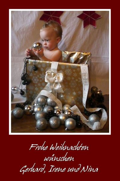 Bild zu frohe weihnachten - Frühchen - für Eltern mit frühgeborenen Babys