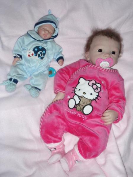 Bild zu meine "minis" im Größenvergleich ... - Frühchen - für Eltern mit frühgeborenen Babys