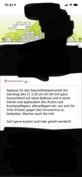 Bild zu Ich will es mal teilen.... - Coronavirus - Schwangerschaft, Baby, Kinder und Familie