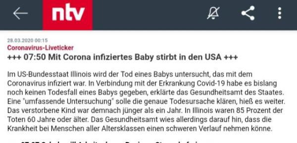 Bild zu Mit Corona infiziertes Baby stirbt in den USA - Coronavirus - Schwangerschaft, Baby, Kinder und Familie