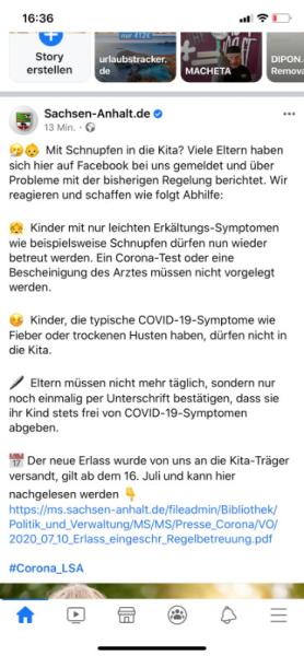 Bild zu Sachsen-Anhalt hat neue Kita-Regelungen - Coronavirus - Schwangerschaft, Baby, Kinder und Familie