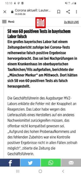 Bild zu Hahaha angeblich keine falsch positiven Tests - Coronavirus - Schwangerschaft, Baby, Kinder und Familie