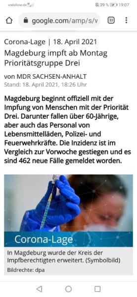 Bild zu Bei uns geht's mit Prio 3 los! - Coronavirus - Schwangerschaft, Baby, Kinder und Familie