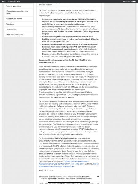 Bild zu Impfung Genesener - Coronavirus - Schwangerschaft, Baby, Kinder und Familie
