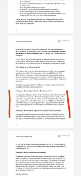 Bild zu Schwanger im Kundenverkehr - Coronavirus - Schwangerschaft, Baby, Kinder und Familie