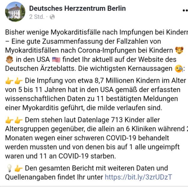 Bild zu Herzmuskelentzündung bei Kindern nach Impfung - Coronavirus - Schwangerschaft, Baby, Kinder und Familie