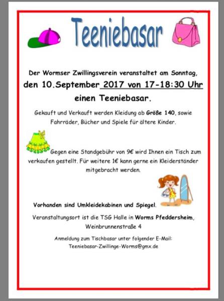 Bild zu Teeniebasar in Worms... - Teenies - Forum
