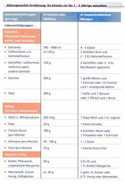 Bild zu Altersgerechte Ernährung für 1-3 Jährige...(Übersicht) - Der erste Brei - die Beikost