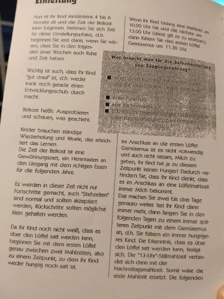 Bild zu Beikosteinführung nach Edith Gätjen - Der erste Brei - die Beikost