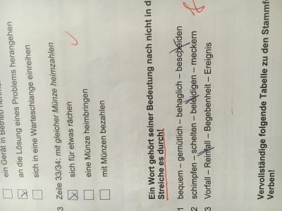 Bild zu Korrektur von Arbeit so ok? - Zehn bis Dreizehn