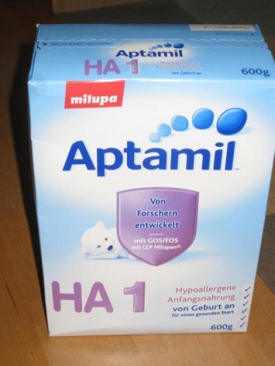 Bild zu Biete Aptamil HA 1 - Fläschchennahrung - Milch aus dem Fläschchen fürs Baby