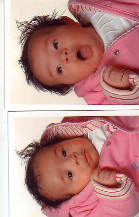 Bild zu hier ist meine Kleine - Babys 1. Lebensjahr