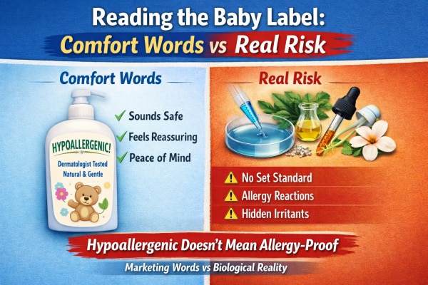 Bild zu „Hypoallergen“ ist kein Sicherheits-Versprechen – Was Labels wirklich bedeuten - Babypflege - so pflegen Sie Ihr Baby richtig