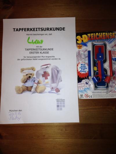 Bild zu Heut war es soweit! - Hilfe für chronisch kranke und behinderte Kinder