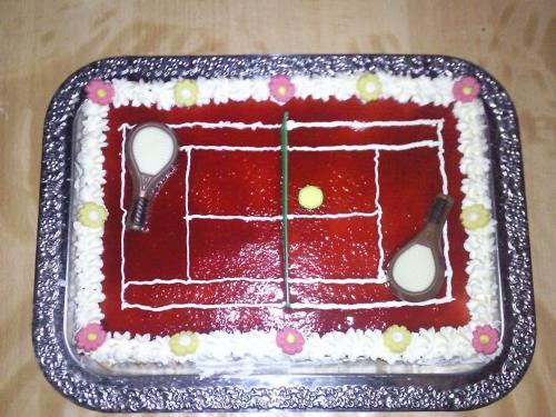Bild zu @i.f. - Bild der Tennisplatztorte - Forum und Treffpunkt für Omas