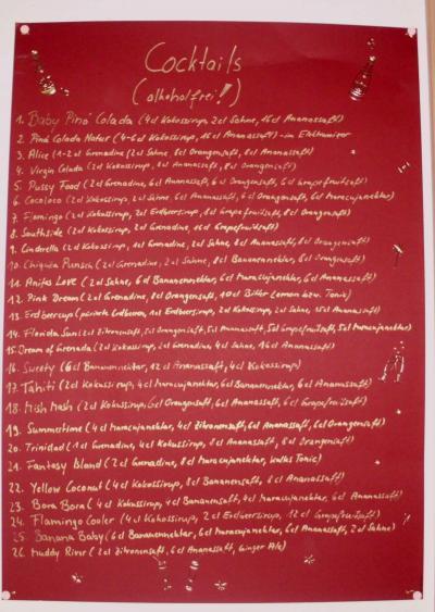 Bild zu Cocktailkarte - Forum und Treffpunkt für Omas