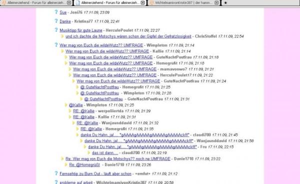 Bild zu Gaggaaaaa - Alleinerziehend - Forum für alleinerziehende Eltern