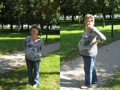 Bild zu Nicht nur Ostfriesenmama´s Bauch ist gewachsen...(Foto) - Schwanger mit 35 plus - Forum