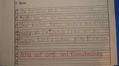 Bild zu Diktat bzw. Deutschprobe 2. Klasse - Grundschule - Forum