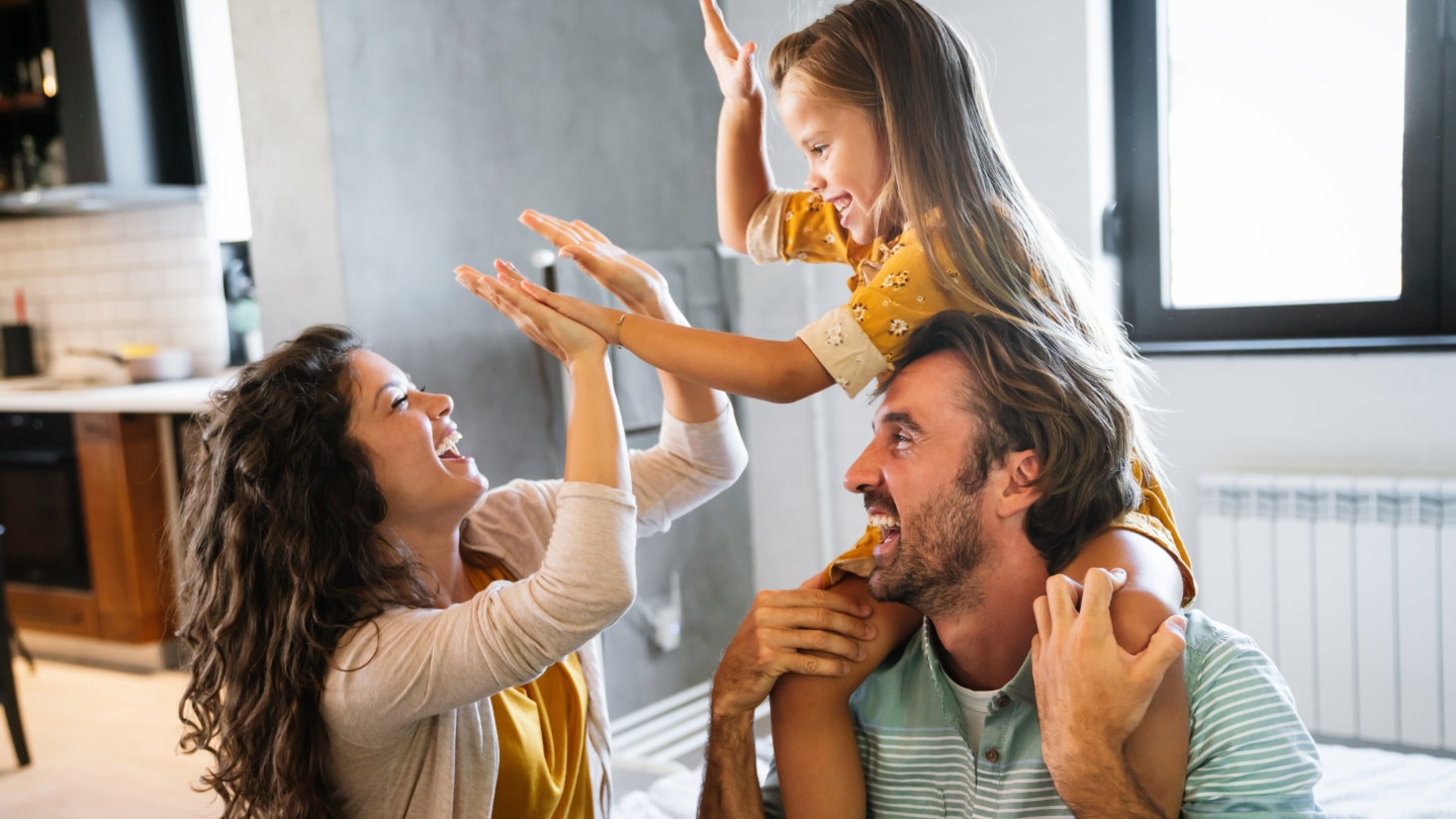 mutter vater tochter albern rum