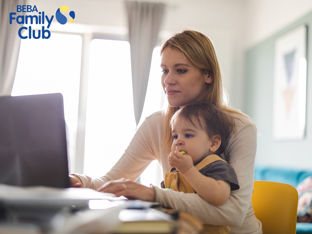 Beba Family Club-Mama und Baby