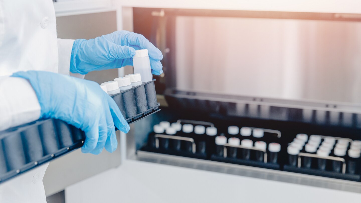 Sperm tubes are placed in bank to store genetic code, reproduction clones