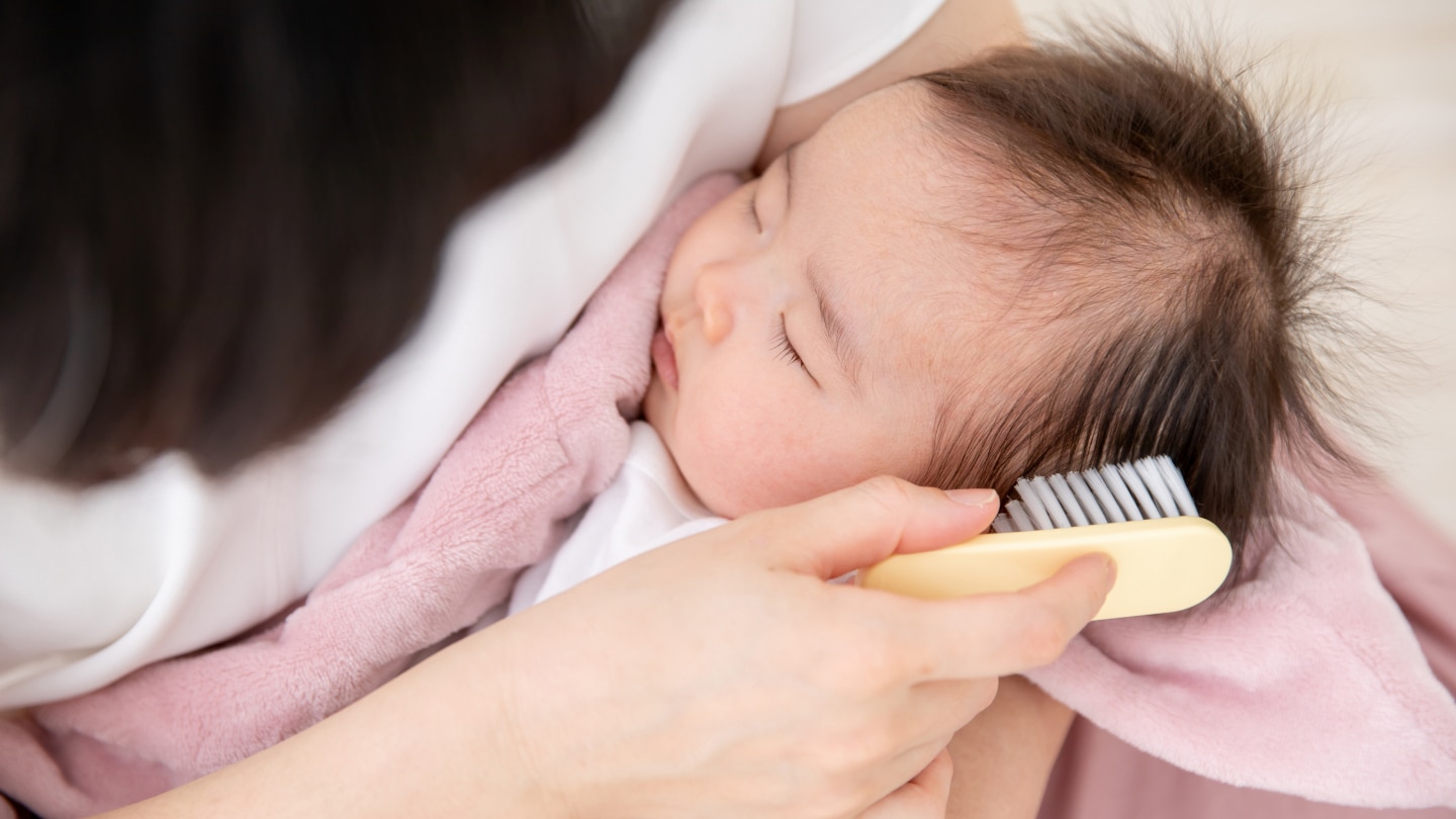 Haarausfall beim Baby