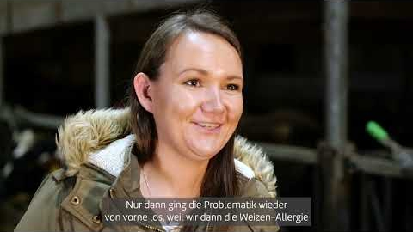 Testimonialvideo Cows Milk Allergy with Subtitles