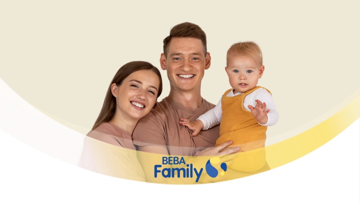 Familie mit Baby