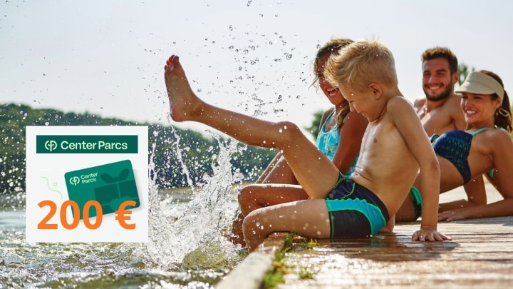 familie am wasser und center parcs gutschein