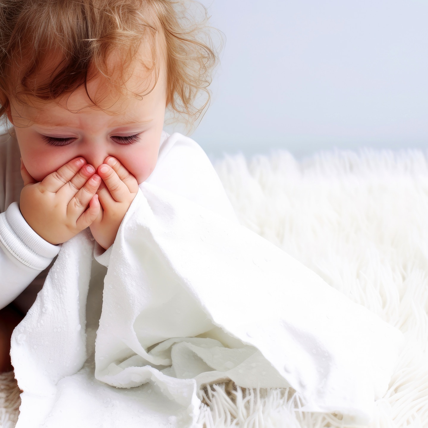 Erkältetes Kleinkind