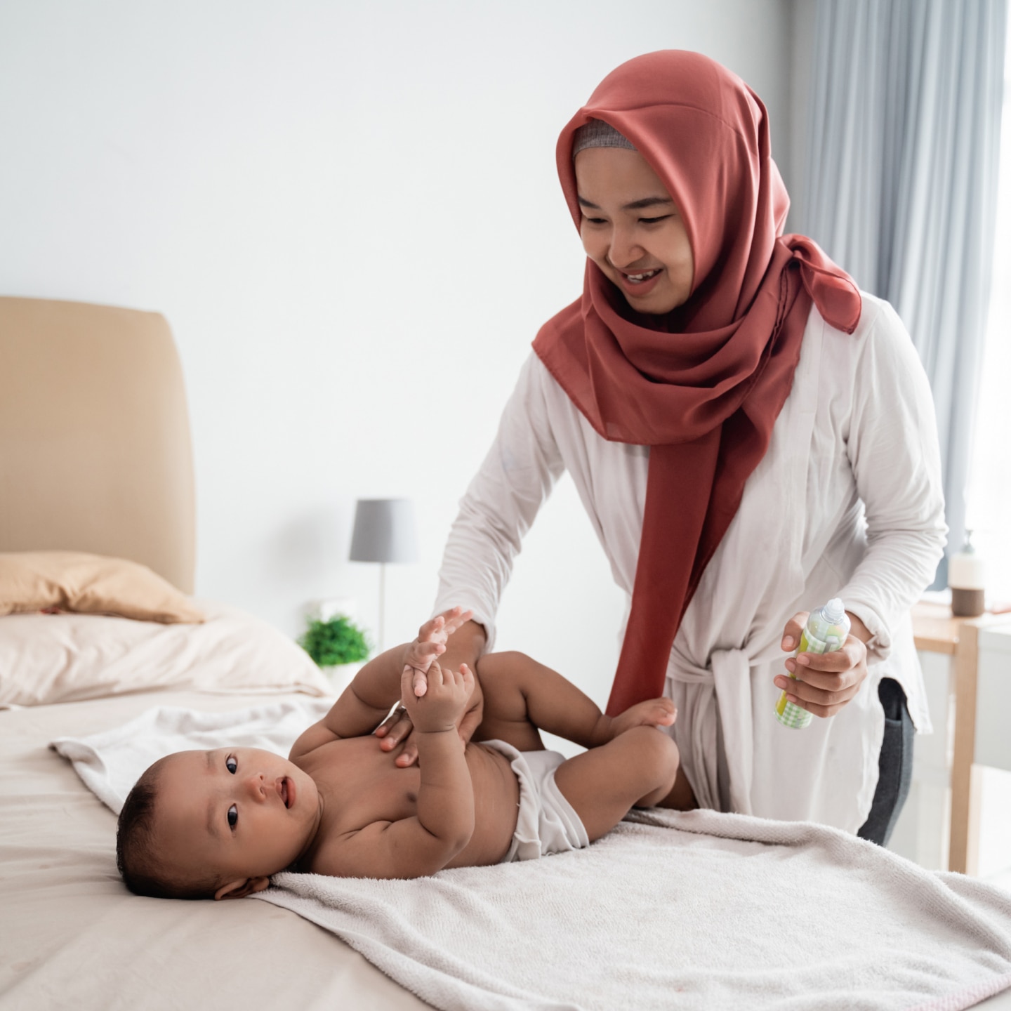 Bauchmassage fürs Baby