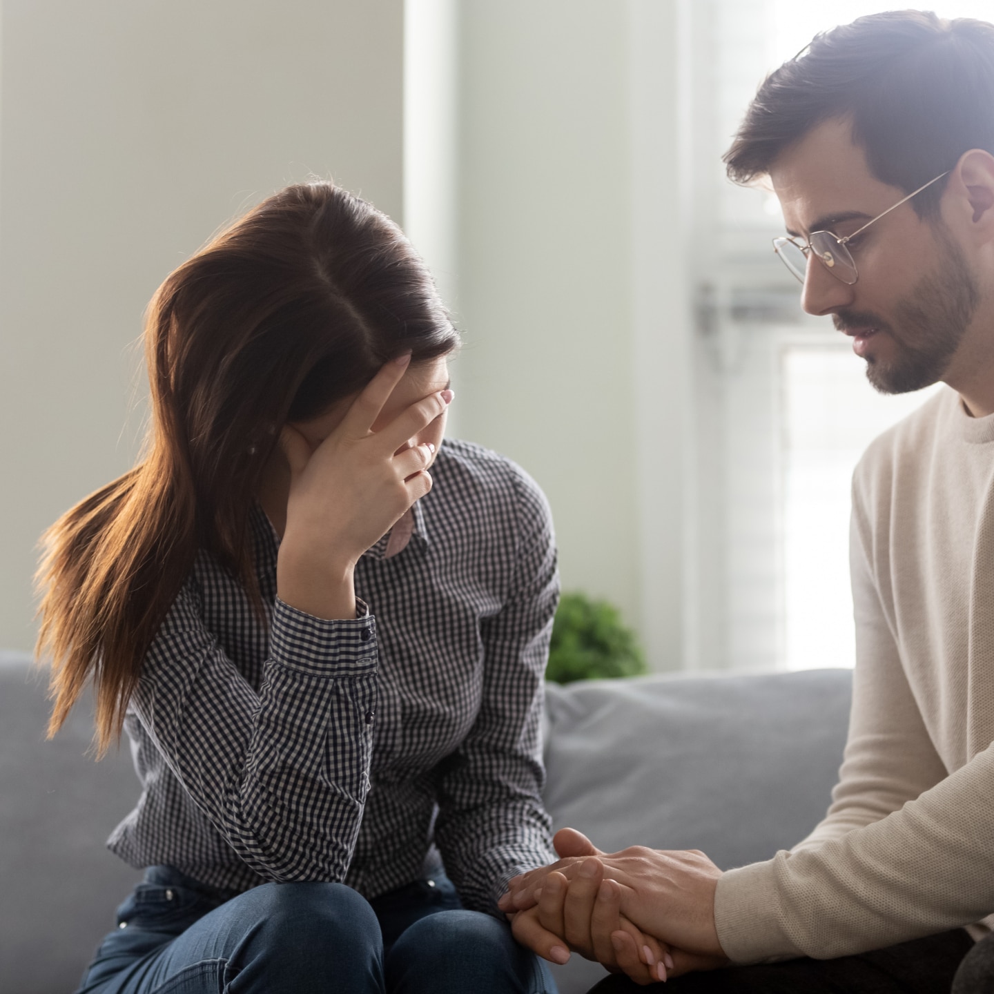 Paar in Beziehungsstress