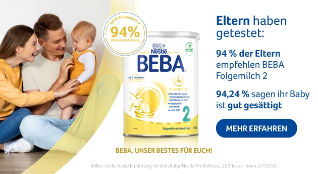 Beba Standard Muttermilch Werbung