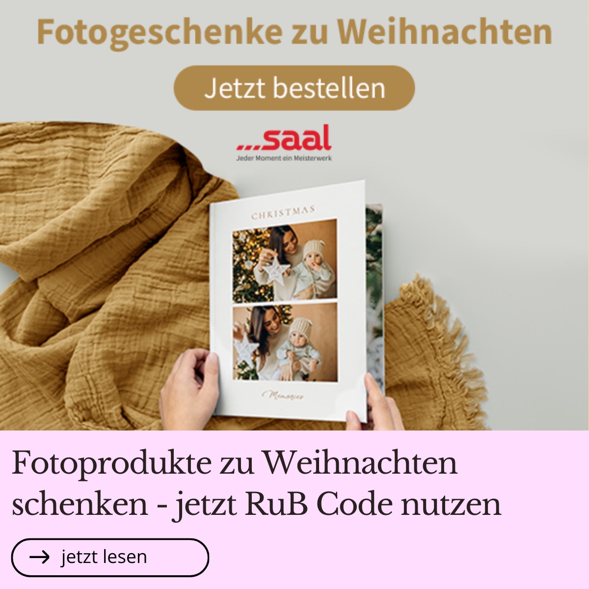 Fotogeschenke zu Weihnachten