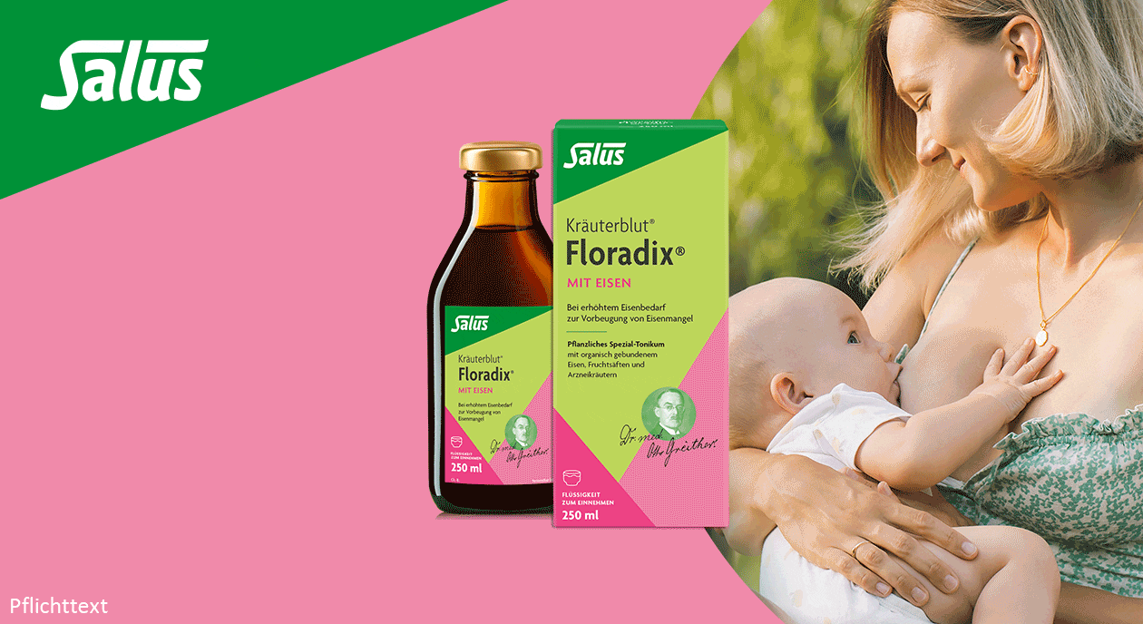 Salus Floradix Stillen Werbung