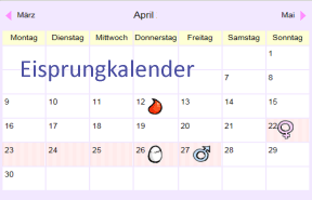 Eisprungkalender