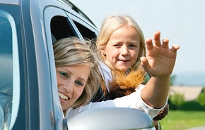 Sicherheit im Auto und auf dem Rad